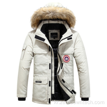 겨울 방풍 패딩 퀼트 안감 양털 남성 코트
